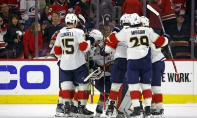 Panthers outlast Hurricanes in 4th OT in 6th-longest game in NHL history